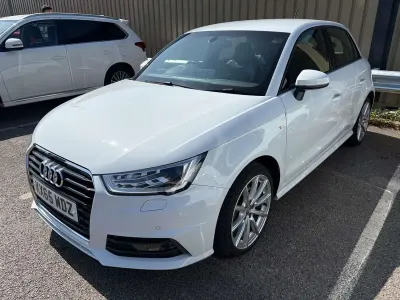 Used Audi A1 S-Line 2015 White Hatchback