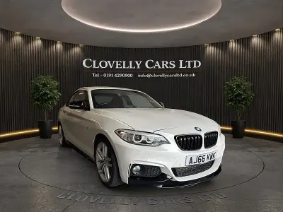Used BMW 218 M Sport 136 HP (100 kW) 2017 White Coupe