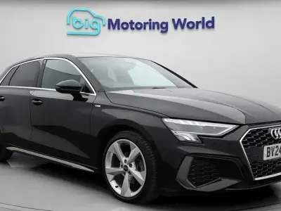 Used Audi A3 Sportback S-Line 150 HP (110 kW) 2024 Black Hatchback