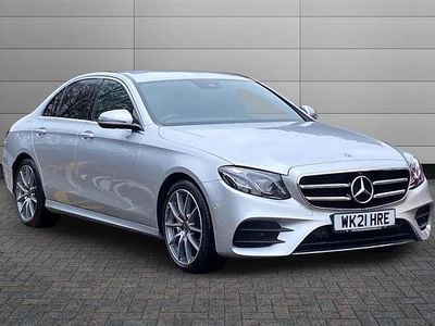 Used Mercedes E200 AMG line 184 HP (135 kW) 2021 Silver Sedan