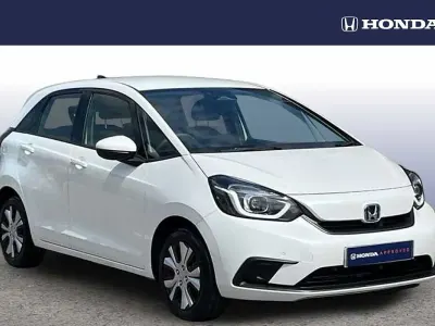 Used Honda Jazz Hybrid 109 HP (80 kW) 2021 Platinum white Hatchback