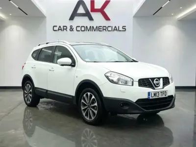 Used Nissan Qashqai +2 Tekna 140 HP (102 kW) 2013 White SUV