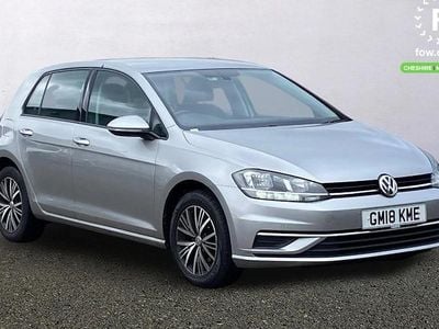 Used VW Golf VII SE 110 HP (80 kW) 2018 Silver Hatchback