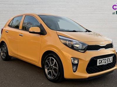 Used Kia Picanto 66 HP (48 kW) 2022 Yellow Hatchback