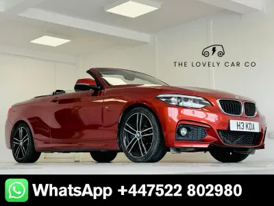 Used BMW 218 M Sport 2018 Orange Cabriolet