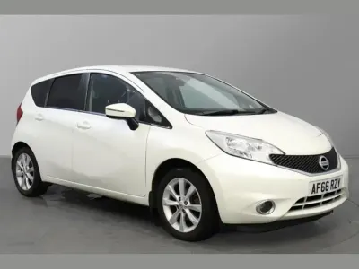 Used Nissan Note Acenta Premium 98 HP (72 kW) 2016 White Hatchback