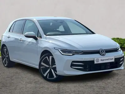 New VW Golf VIII Match 150 HP (110 kW) 2026 White Hatchback
