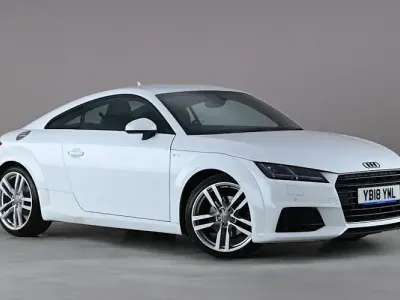 Used Audi TT S-Line 180 HP (132 kW) 2018 White Coupe
