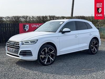 Used Audi Q5 S-Line 190 HP (139 kW) 2018 White SUV