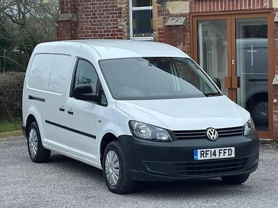 Begagnad VW Caddy Startline 102 HK (75 kW) 2014 Vit Minibuss