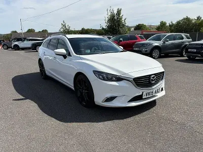 Used Mazda 6 Inclusive 150 HP (110 kW) 2015 White Estate