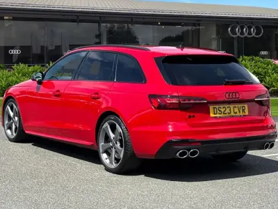 Used Audi S4 Black Edition 341 HP (250 kW) 2023 Red Estate