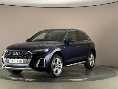 Used Audi Q5 S-Line 265 HP (194 kW) 2023 Blue SUV