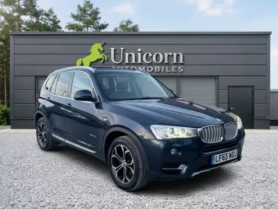 Used BMW X3 xLine 190 HP (139 kW) 2015 Blue SUV