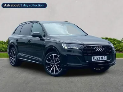 Used Audi Q7 Black Edition 286 HP (210 kW) 2023 Black SUV