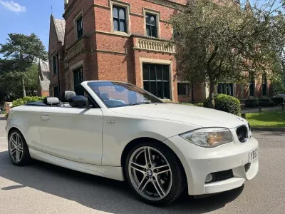 Used BMW 118 Cabriolet Sport Line 2012 White Cabriolet