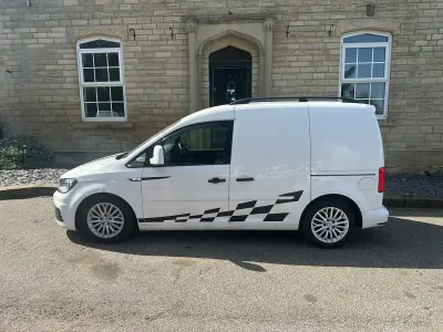 Used VW Caddy Startline 102 HP (75 kW) 2016 White MPV