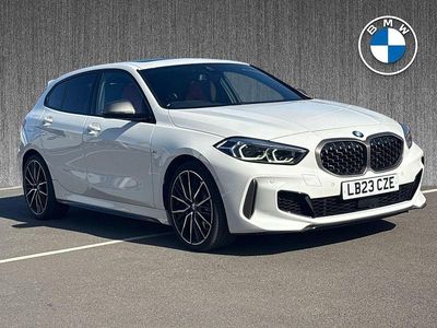 Used BMW M135 Shadowline 302 HP (222 kW) 2023 White Hatchback