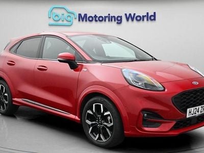 Begagnad Ford Puma ST-Line X 125 HK (91 kW) 2023 Röd SUV
