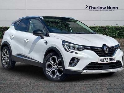 White/black Used 2022 Renault Captur Techno SUV | £15,399 (Fair price)