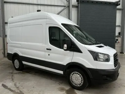 Used Ford Transit 130 HP (95 kW) 2018 White Van