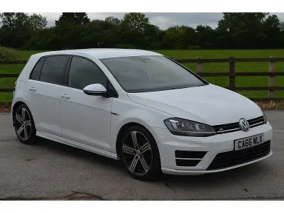 Used VW Golf VII R 310 HP (228 kW) 2017 White Hatchback
