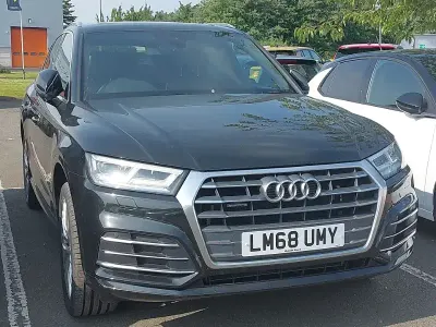 Used Audi Q5 S-Line 190 HP (139 kW) 2018 Black SUV
