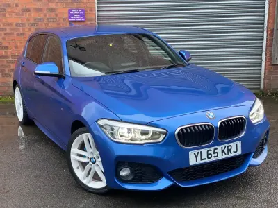 Usado BMW 116 M Sport 2016 Azul Utilitario