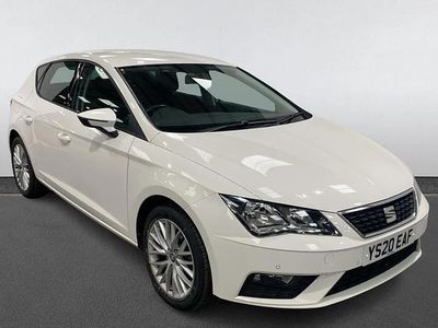Used Seat Leon SE Dynamic 115 HP (84 kW) 2020 White Hatchback