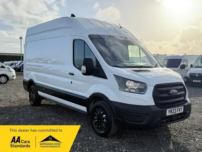 Used Ford Transit S 130 HP (95 kW) 2023 White Van