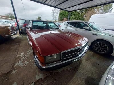 Used Mercedes SL350 1972 Red Sedan
