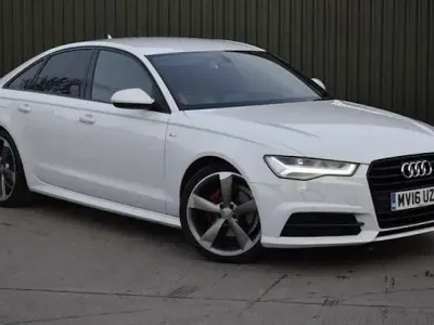 Used Audi A6 Black Edition 190 HP (139 kW) 2016 White Sedan