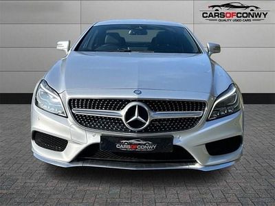 Used Mercedes CLS220 AMG line 177 HP (130 kW) 2015 Silver Coupe