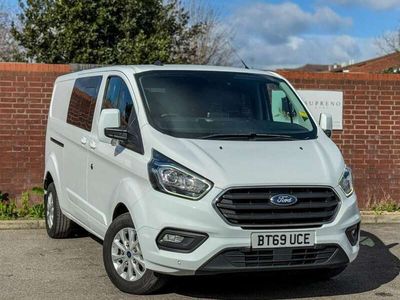 used Ford Transit Custom 2.0 EcoBlue 130ps Low Roof D/Cab Limited Van Auto