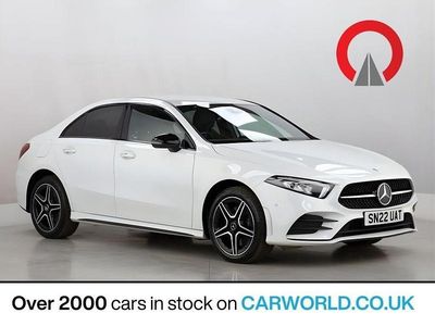 Used Mercedes A250 AMG Line Premium 218 HP (160 kW) 2022 White Sedan
