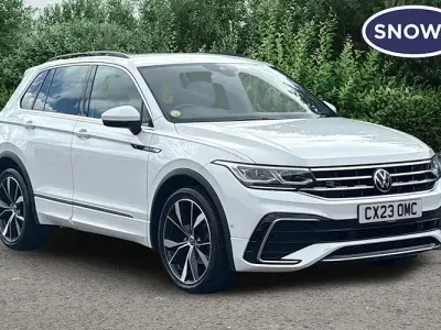 Used VW Tiguan R-line 150 HP (110 kW) 2023 White SUV