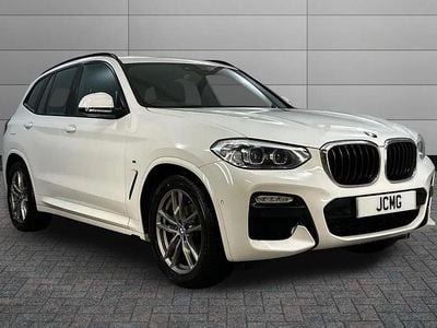 Used BMW X3 M Sport 187 HP (137 kW) 2019 White SUV