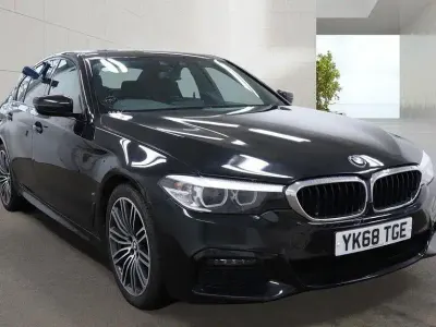 Used BMW 530e M Sport 2018 Black Sedan