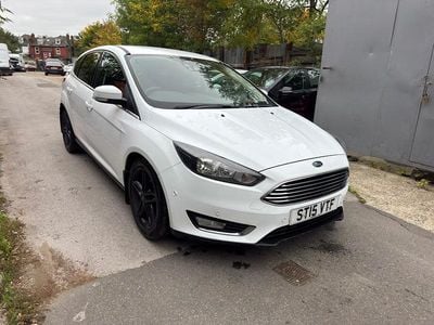White Used 2015 Ford Focus Titanium Hatchback | £3,995 (Fair price)