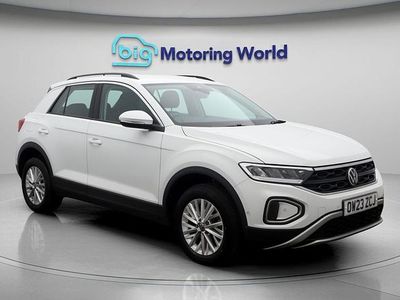 White Used 2023 VW T-Roc S SUV | £19,802 (Fair price)