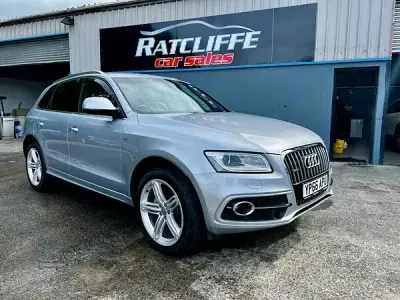 Used Audi Q5 S-line plus 190 HP (139 kW) 2016 Silver SUV