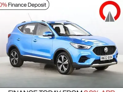 Used MG ZS Excite 106 HP (77 kW) 2022 Blue SUV
