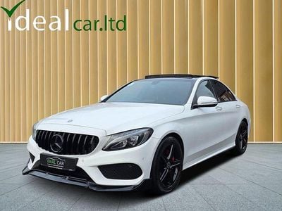 Used Mercedes C220 AMG Line Premium 2015 White Sedan