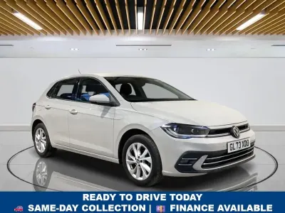 Begagnad VW Polo Style 95 HK (69 kW) 2023 Grå Halvkombi