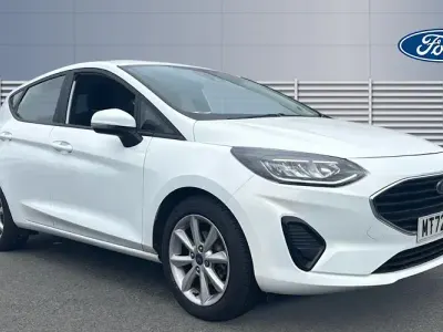 Used Ford Fiesta Trend 101 HP (74 kW) 2022 White Hatchback