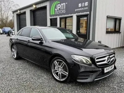 Begagnad Mercedes E350 AMG line 255 HK (187 kW) 2017 Svart Sedan