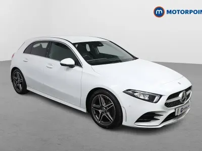 Begagnad Mercedes A180 Executive 136 HK (100 kW) 2021 Vit Halvkombi