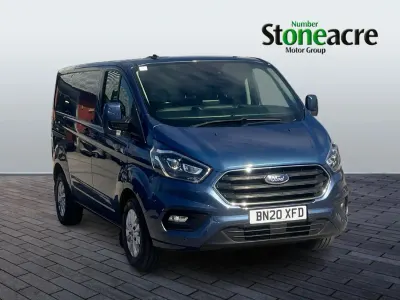 Używany Ford Transit Custom Limited 185 KM (136 kW) 2020 Niebieski Van