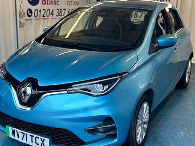 Used Renault Zoe Iconic 80 kW (109 HP) 2021 Blue Hatchback