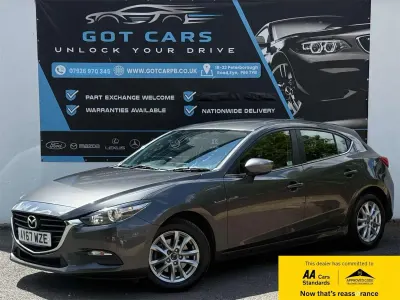 Used Mazda 3 121 HP (88 kW) 2017 Grey Hatchback